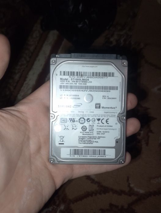 Жёсткий диск 1терабайт