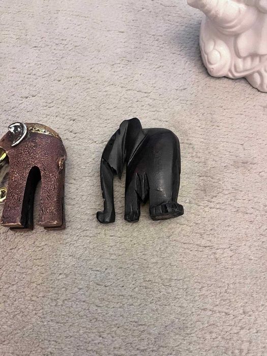 Set bibelouri bibelou elefant elefanti de colectie cu 5 piese ieftine