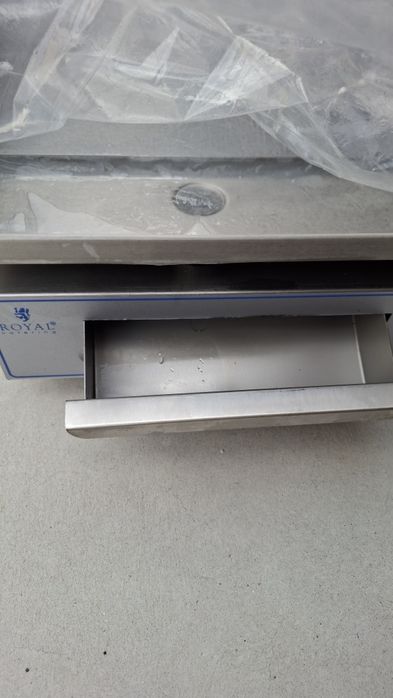 Royal Catering RC-EG001  професионална двойна електрическа скара 730 x 400 мм гладка 2 x 2200 W плоча за грил електрическа плоча за грил.