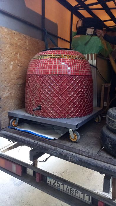 Тандыр на колёсах готовый НА ЗАКАЗ