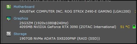 RTX3090/I9/32GB/2TB