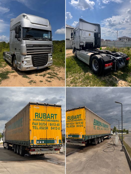 DAF XF euro 5 2009 bts STANDARD 70 + Remorca MegaLiner Krone
