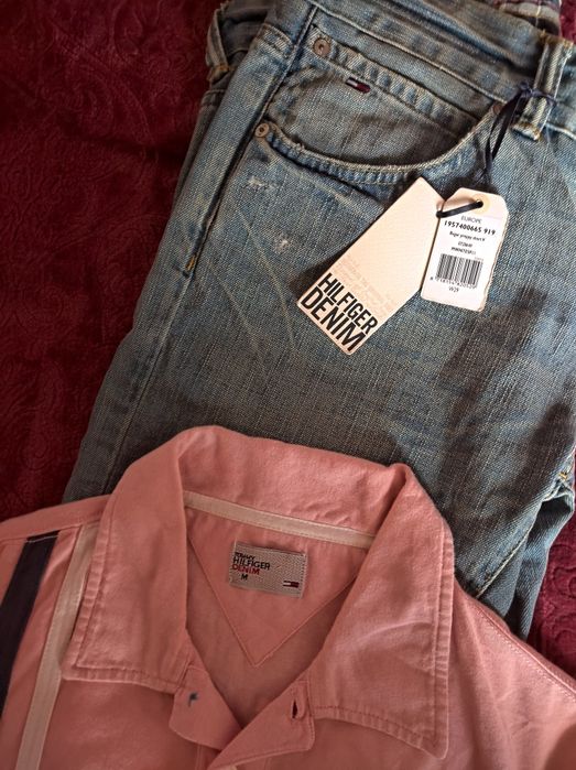 Тom Helgwiger къси дънки и 2 ризи