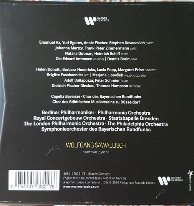 Colectie CD Wolfgang Sawallisch