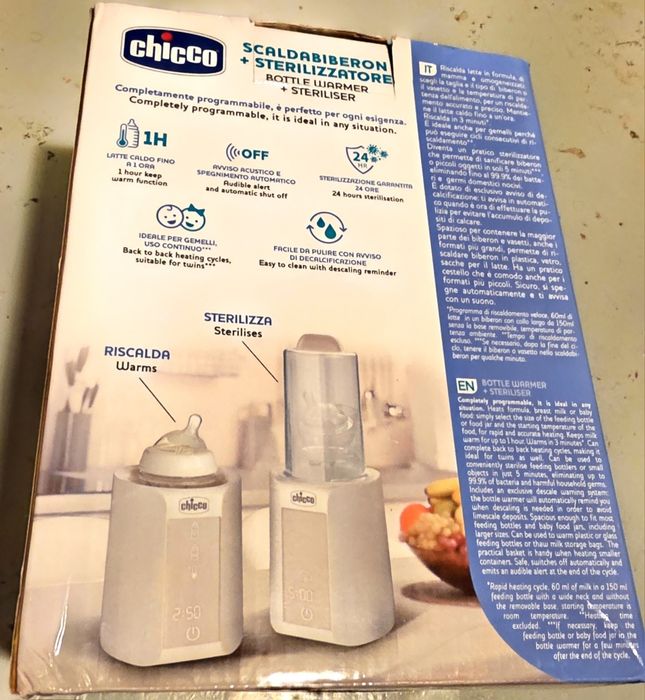 Incalzitor sterilizator biberoane Chicco digital