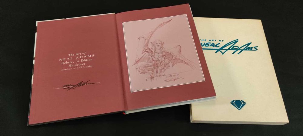 Album Neil Adams de colectie cu autograf