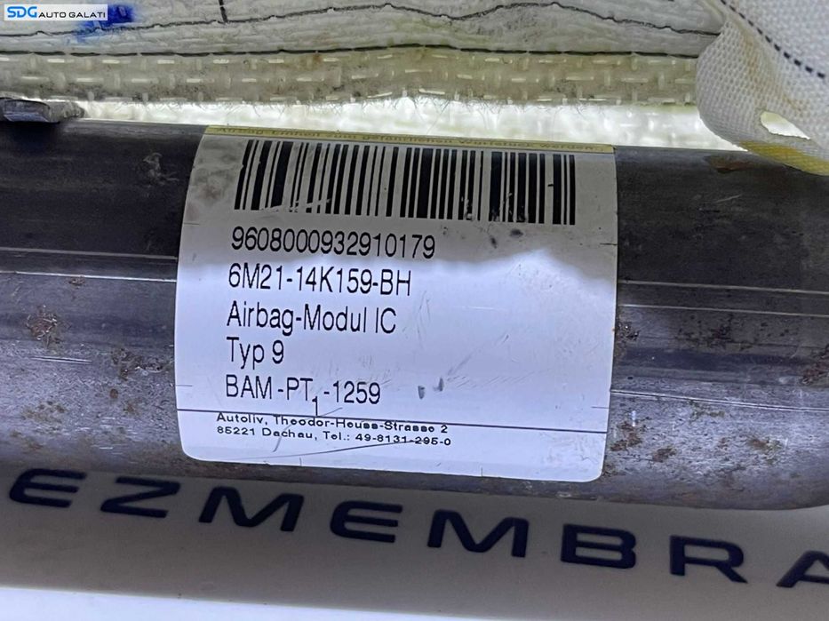 Set Airbag - uri Cortina Stanga Dreapta Ford Galaxy 2 2006 - 2014 Cod 6M21-14K158-BH 6M21-14K159-BH [Lc1506]