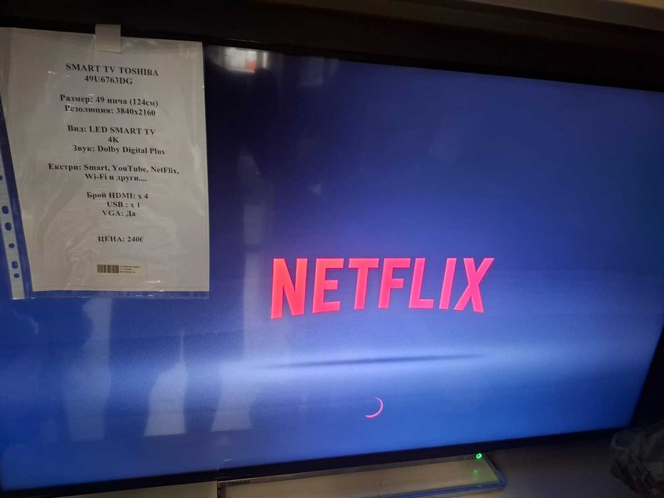 smart tv TOSHIBA 49U6763DG