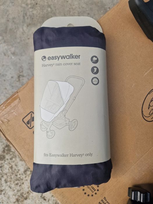 Количка Easywalker Harvey limited all black 2 в 1