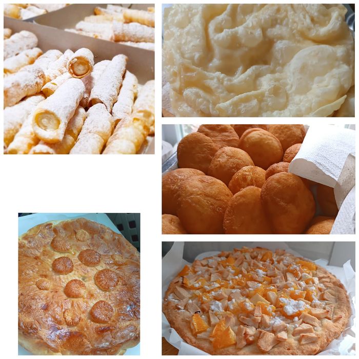 Баурсаки,шелпеки, булочки