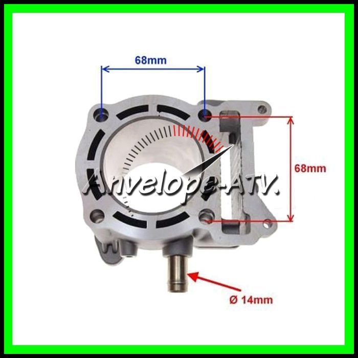 Cilindru Yamaha Majesty 125 Malaguti 125 Italjet 125 Mbk 125 - 53.7MM