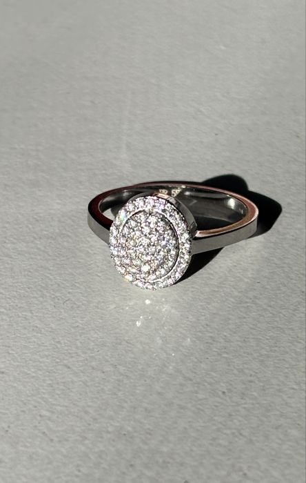 Inel aur cu diamante naturale