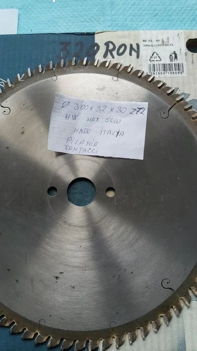 Pază circular pentru lemn300x3,2x30  Z 72 cu tăieturi fine