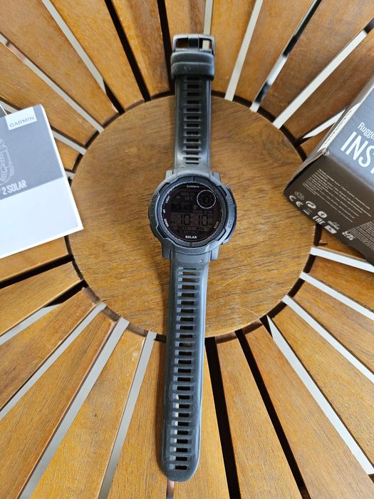 Ceas Garmin Instinct 2 Solar Graphite