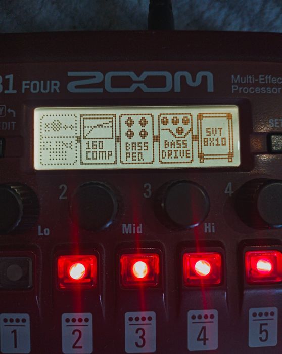 Процессор Zoom B1 four