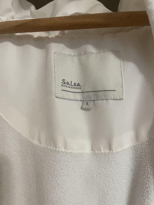 Дамско зимно палто Salsa (3 в 1) – Бяло – Размер L – Като ново!