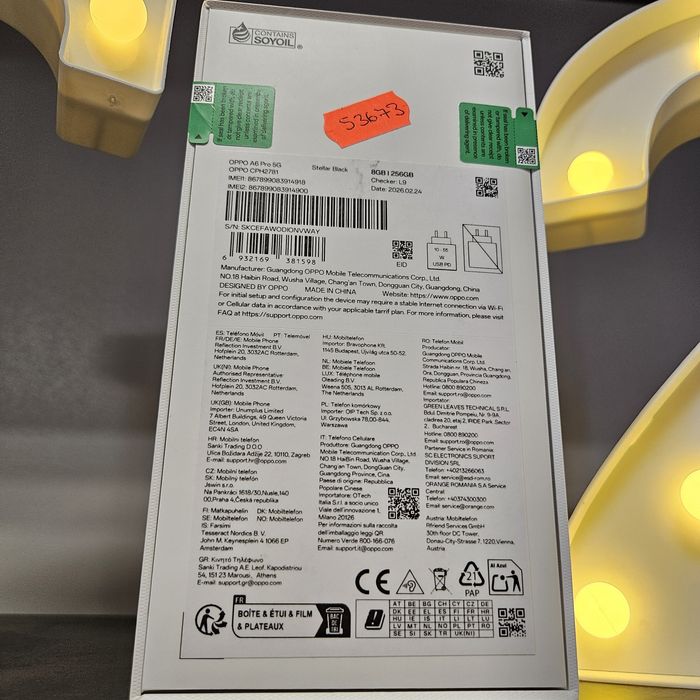 Amanet F 28: Telefon OPPO A 6 PRO SIGILAT(N)