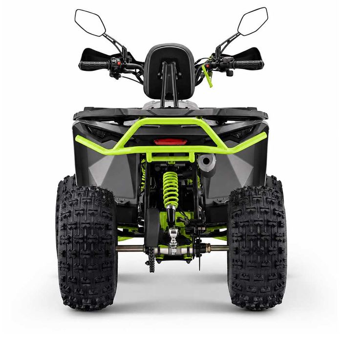 Atv 125cc MNR Troodon Deluxe 8" semi-automat 4T benzina gri/verde