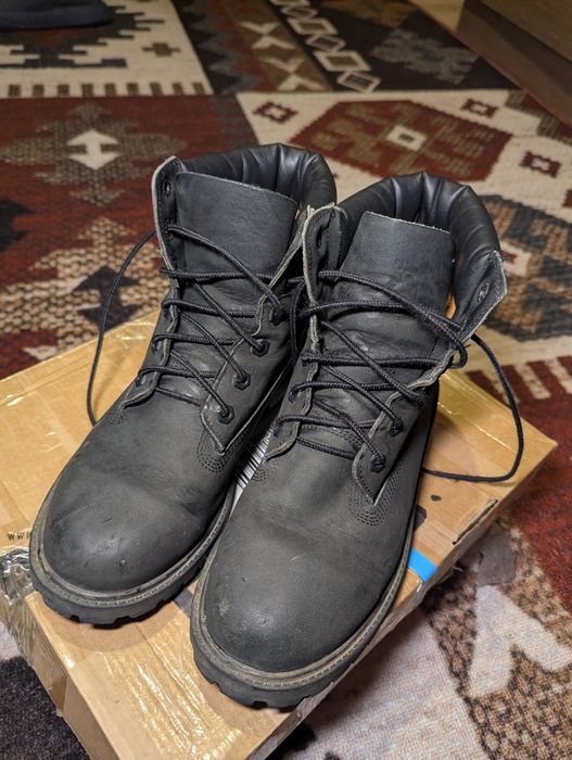 Ботинки Timberland черный Junior 6-Inch Premium Waterproof