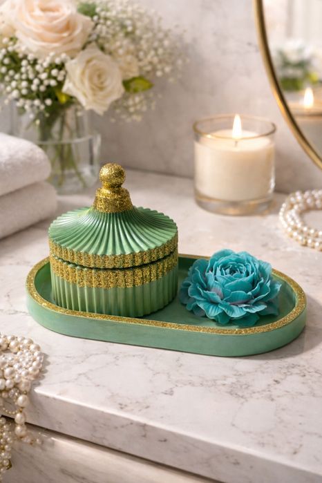 Set ceramic handmade