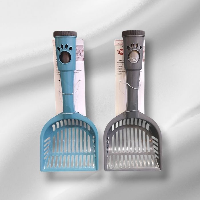 Совок с пакетами для уборки за собакой