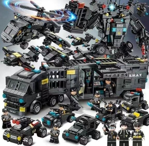 Конструктор Лего Танк и Полицейская база Возможно доставка по гду lego