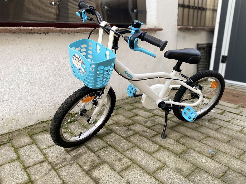 Bicicletă copii 16” – stare foarte bună, cu coșuleț, gata de plimbare