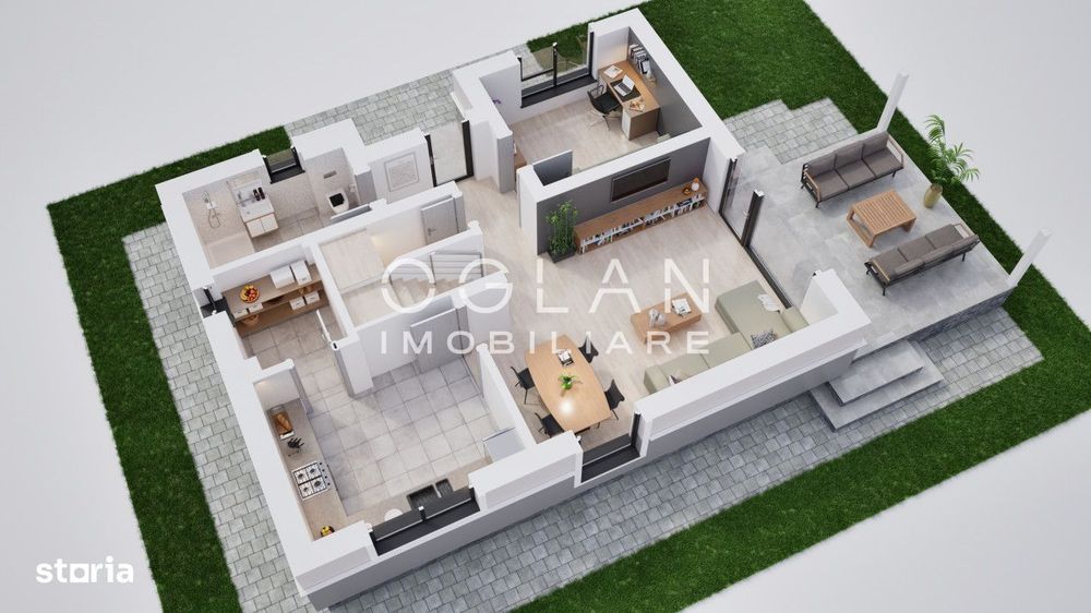 Casă single modernă cu 5 camere – Șura Mică | Comision 0%