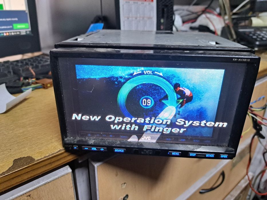 Мултимедия JVC kw AVX 810  SD card. USB  .Bluetooth. navigation