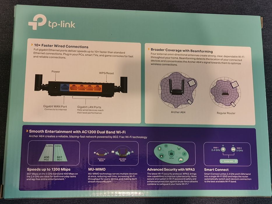 Wi-Fi рутер TP-Link Archer C64