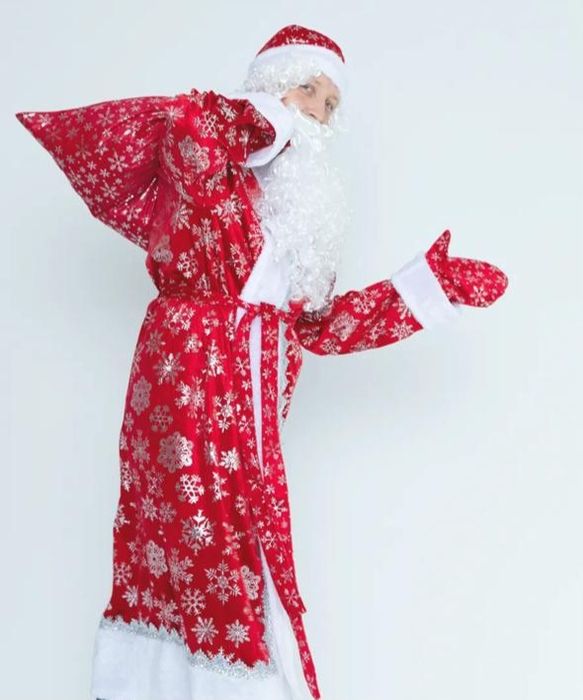 Костюм деда мороза, аяз ата