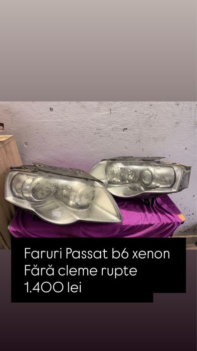 Faruri Xenon passat b6