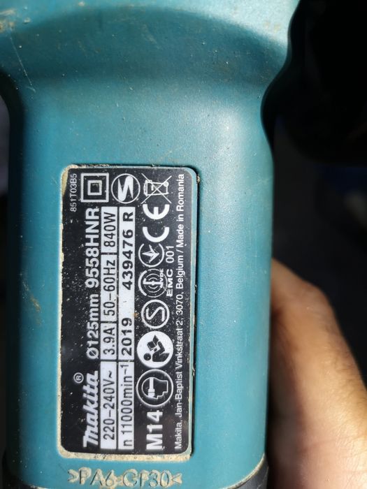 Polizor unghiular flex profesional 125 makita