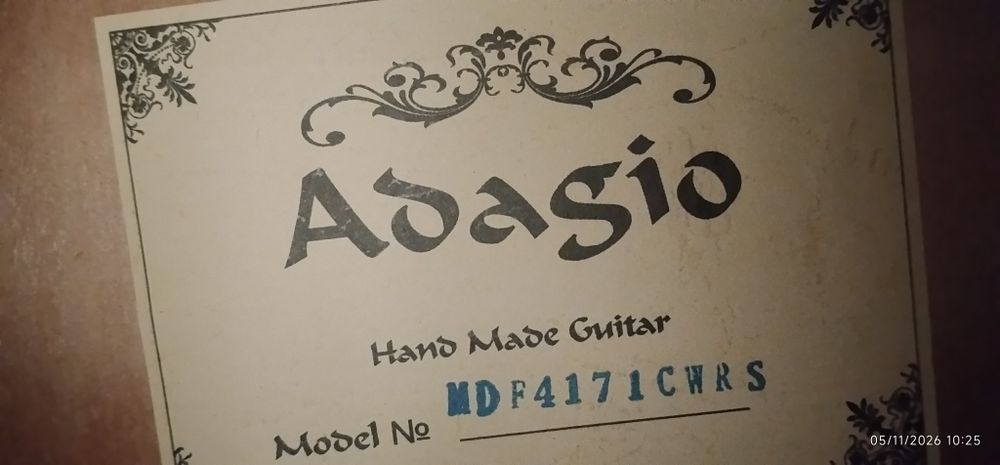 Adagio гитара новый