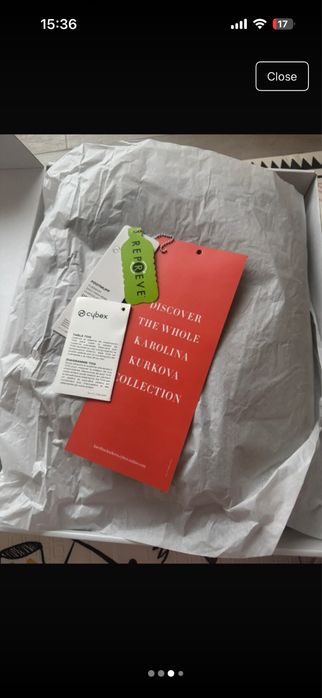 Husă de iarnă pt cǎrucior Cybex Platinum - Karolina Kurkova (One Love)