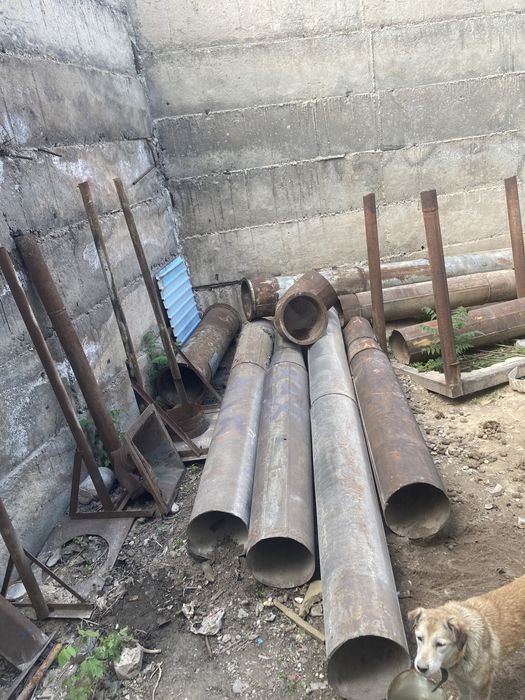 Циклон, Пылеуловитель, Трубы