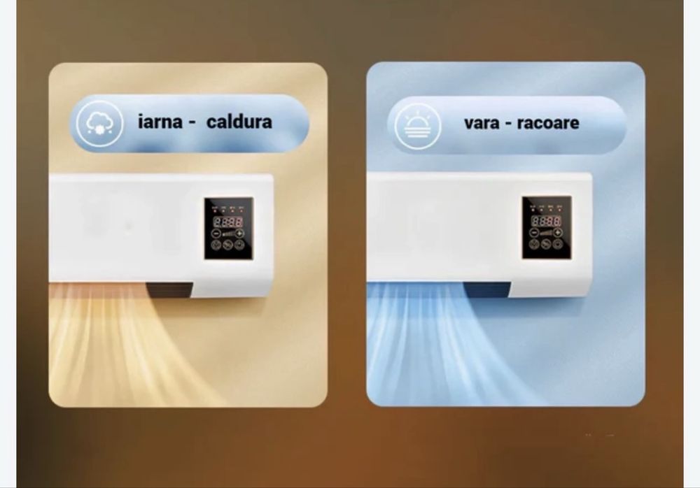 Aer Condiționat Portabil (Digital) Rece/Cald Nivel Temperatura 16/40 grade .Raceste pana la 16 grade !! Produs Nou !!!