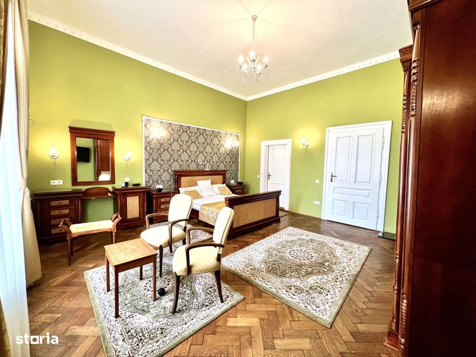 Apartament ultracentral cu 2 camere de vanzare in Sibiu – etaj 1 - LUX — fotografia 3