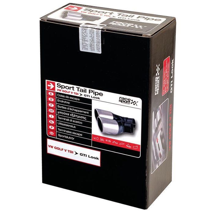 накрайник за ауспух sumex с двоен за vw golf v tdi