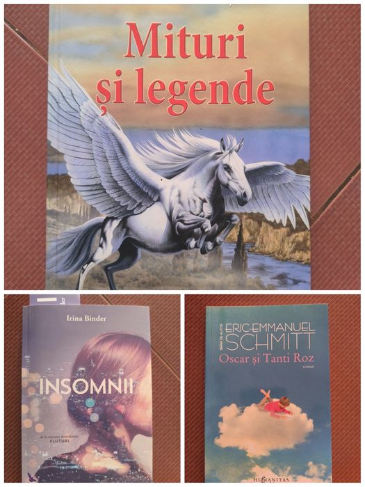 10 lei- Vând cărți de lectură pentru copii și nu numai