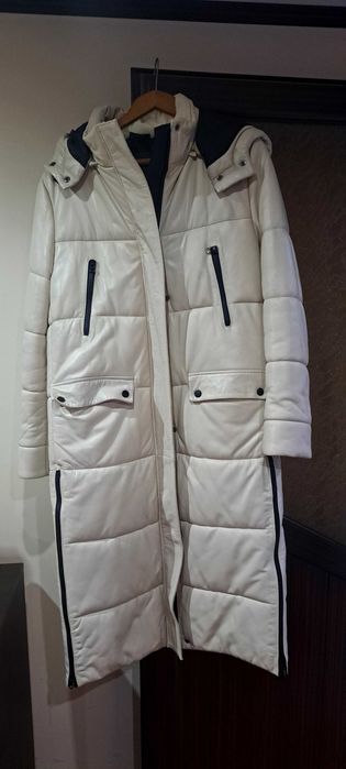 Зимно яке естествена кожа