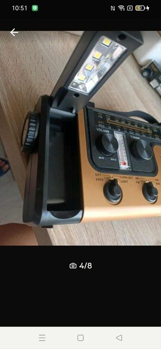 Radio cu solar Lampe/camping /pescuit/urgeta /Lanterna