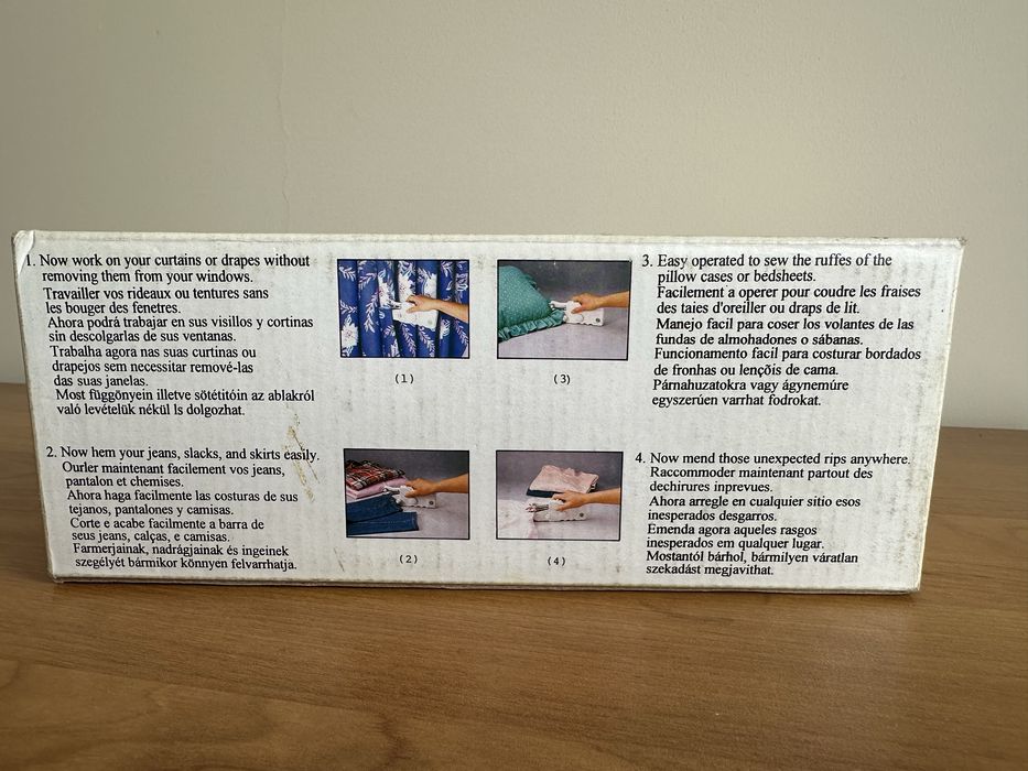 Безкабелна преносима шевна машина Super Halifax (H128)