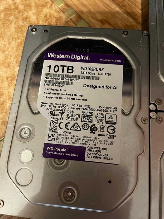 Жесткий диск Western Digital 10TB