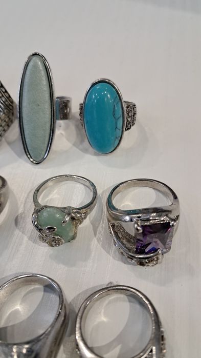 Старинни  антични пръстени 12 броя