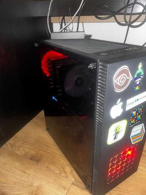 Геймърски компютър Ryzen 7 2700X, 24GB RAM, RX 580, SSD+HDD