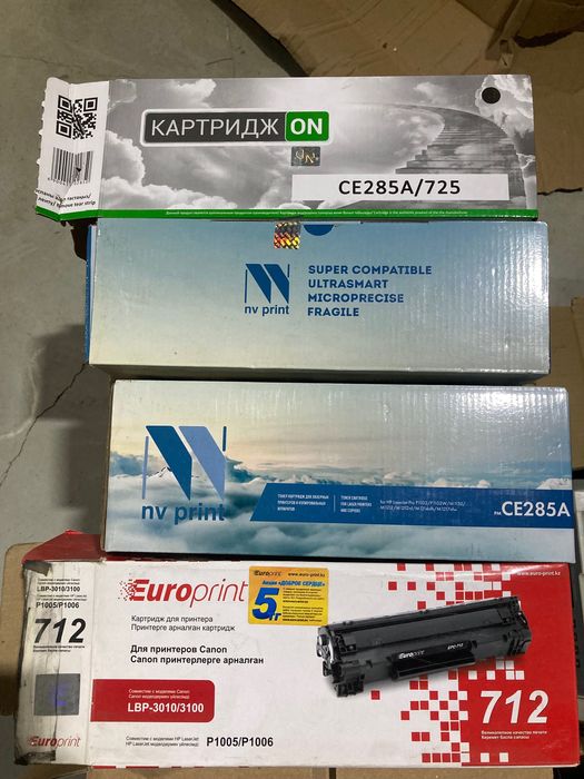 Картриджи для разных принтеров
