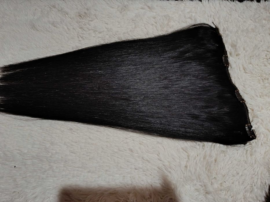 Естествена коса черна