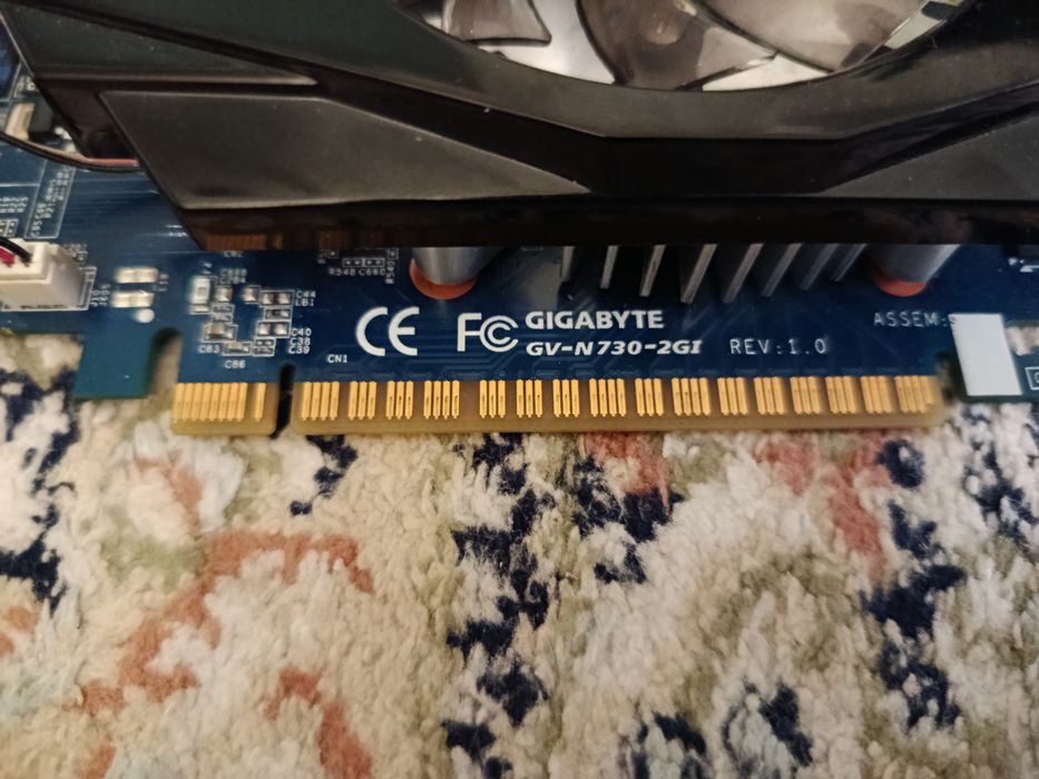 Видеокарта Gt730 рабочая