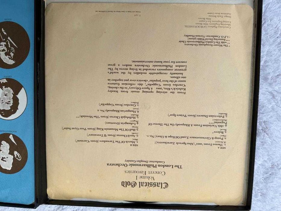 Vand colectie de discuri vinil Classical Gold